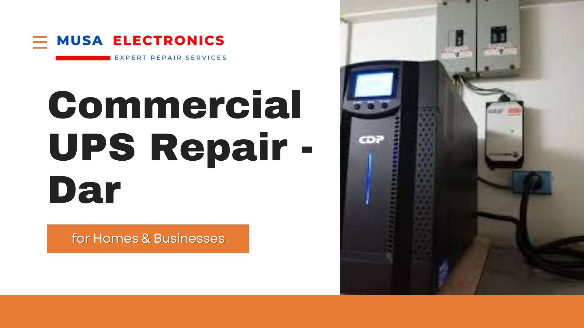 Commercial UPS Repair Dar es Salaam