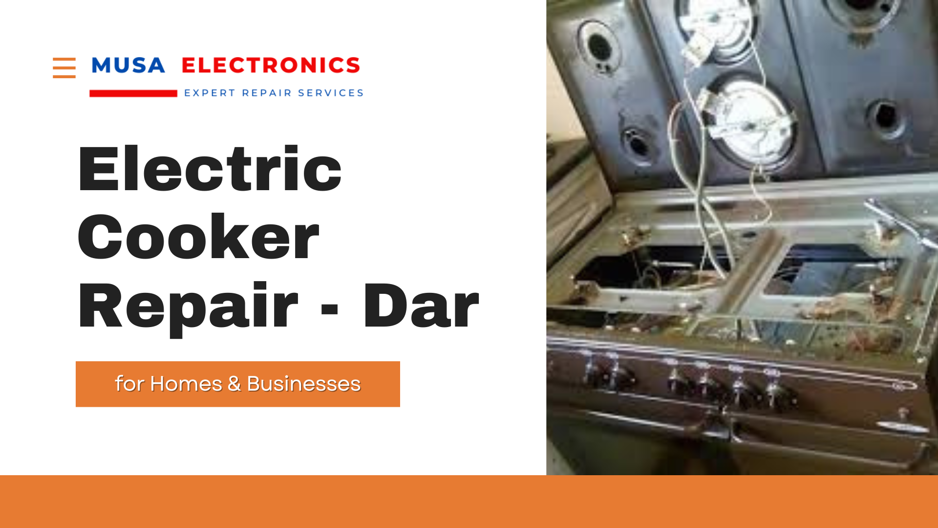 Electric Cooker Repair Dar es Salaam