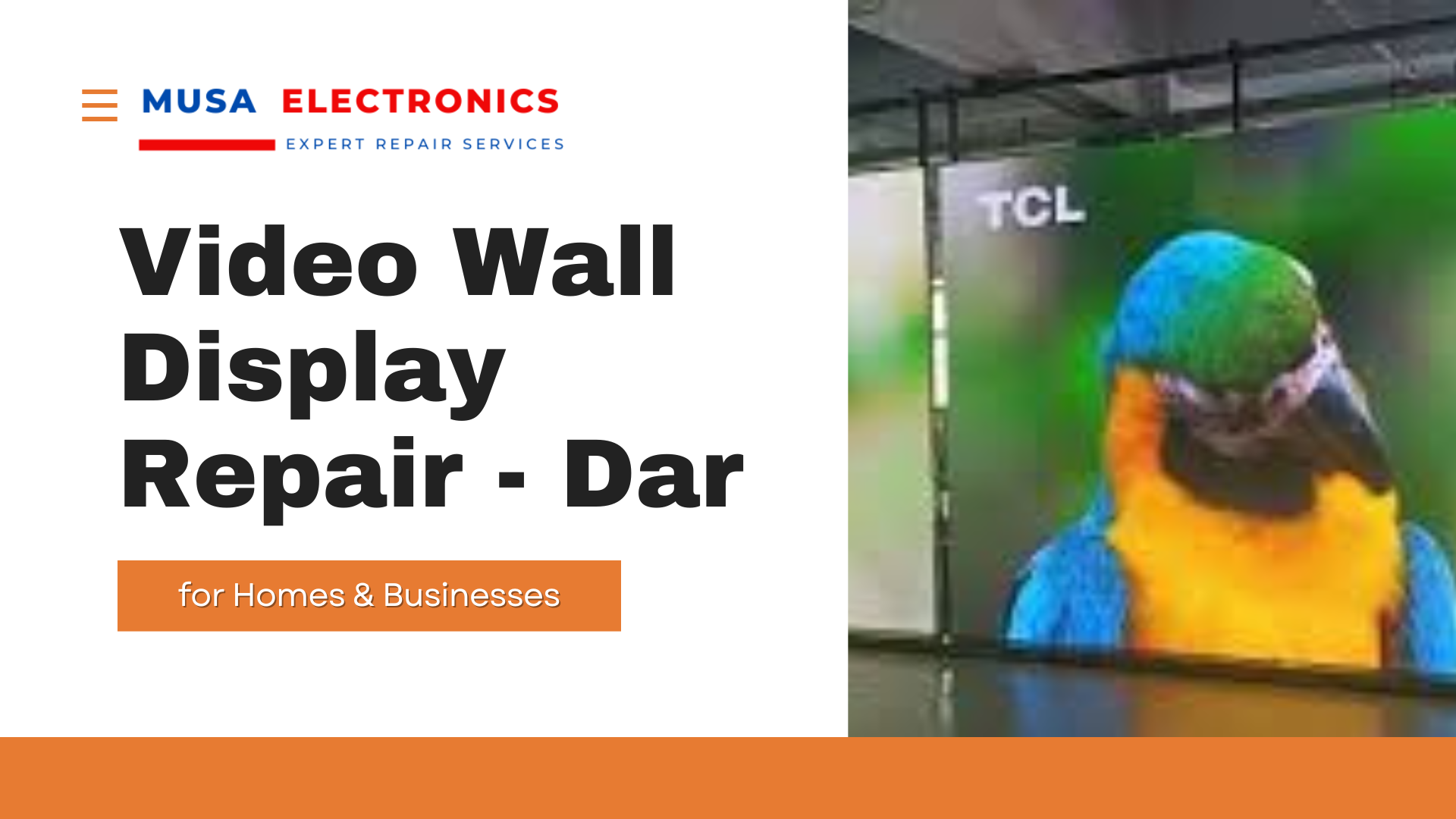 Video Wall Display Repair Dar es Salaam